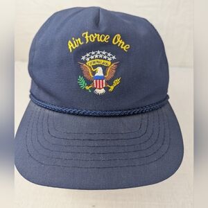 Air Force One Baseball Cap Blue with the POTUS Eagle Graphic